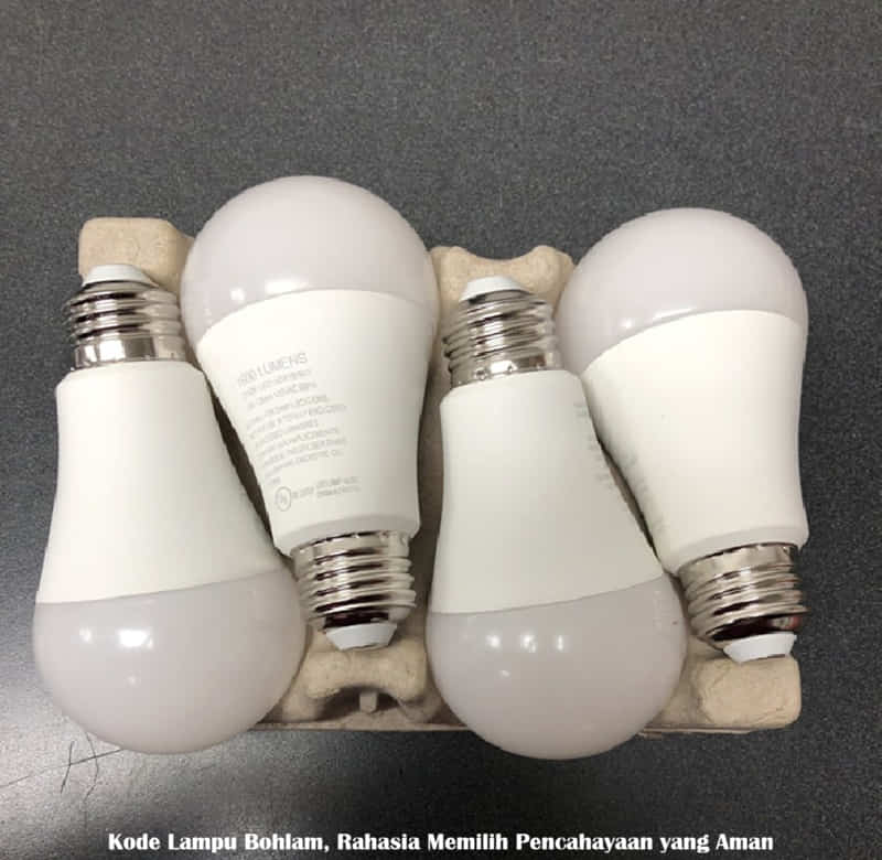 Kode Lampu Bohlam, Rahasia Memilih Pencahayaan yang Aman